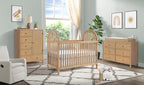 Soho Baby Everlee Convertible Island Crib, Honey Wood - Image 2