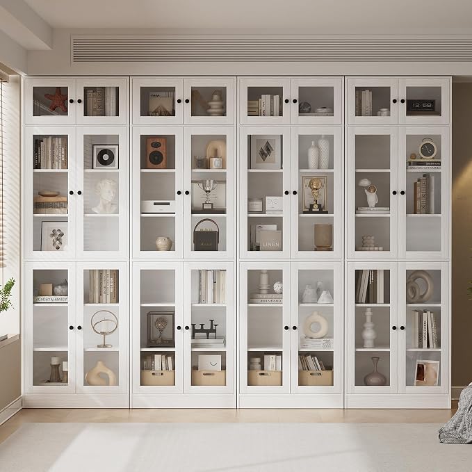 TUSY 85.5" Modern Tall Bookcase - Image 7