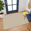 KOZYFLY Washable 3x4 Entry Area Rug, Braided Throw Rugs by KOZYFLY
