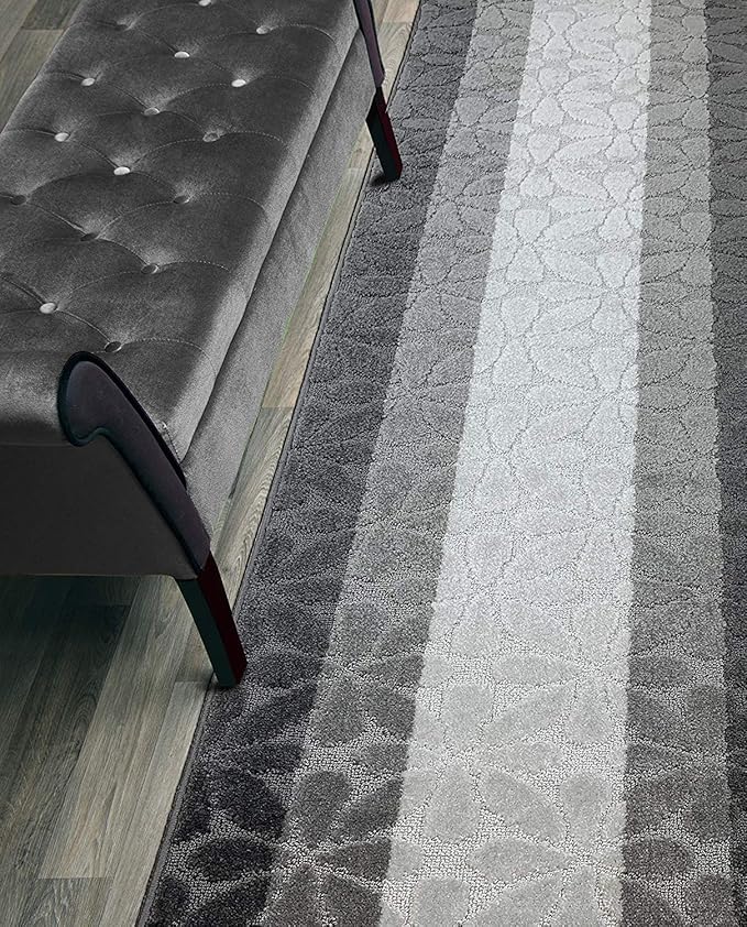 7 Ft Gray Hallway Runner Rug, Non Slip Washable, Kitchen & Entryway | 2'2" x 7 by ORFAHOME
