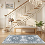 RELEANY Washable Area Rug, Runner 2'6"x5', Water Repellent, Pet Friendly - Image 2