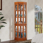 Seeutek Corner Curio Cabinet - Image 3