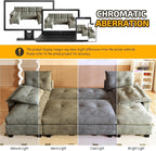 104.7" U-Shaped Sleeper Sofa - Image 9