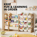 SpaceAid 3-in-1 Toy Storage Organizer - Image 5