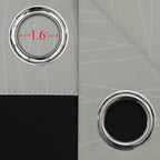 Sage Green and Greyish White Ombre Blackout Curtains - Image 7