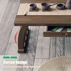 Bamboo Japanese Floor Table, Small Coffee Table & Tea Table, Altar Table - Image 5
