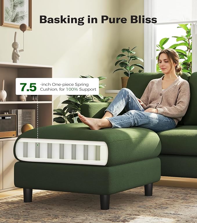 Welzona Loveseat, Comfy Teddy Love Seat - Image 3