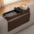 Bamboo Couch Arm Tray Table by Unknown