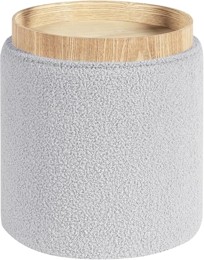 PINPLUS Round Boucle Ottoman - Image 4