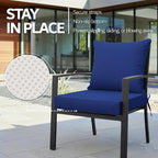24x24 Inch Outdoor Chair Cushions Set of 2, Patio Furniture Cushions - Image 5