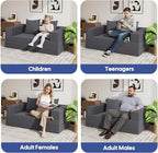 COMAX Futon Sofa Bed, 4‑in‑1 Convertible Sofa Bed, Folding Boneless Couches - Image 8