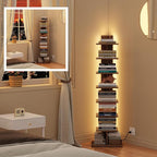 TUTOTAK Narrow Bookshelf, 8-Tier Bookcase - Image 8