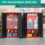 6 Tier Garage Storage Cabinet - Image 4