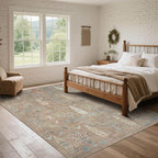 Washable Rugs 8x10 Area Rugs for Living Room, Dining Room-Large Ultra Soft Faux - Image 8