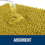 OLANLY Dog Door Mat for Muddy Paws 30x20, Super Absorbent Chenille Mud Mat | - Image 3