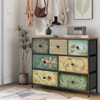 Tohomeor Dresser with Drawers for Bedroom Chest of Drawers Fabric Dresser for - Image 8