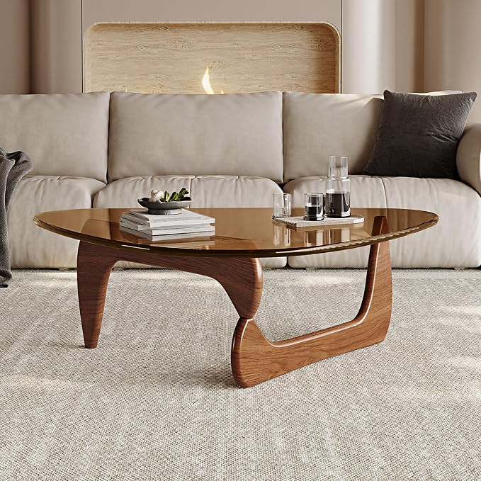 Modern Coffee Table for Living Room Retro Center Table by PRITIY