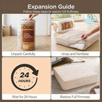 Codi Thick Replacement Couch Cushions 2 Sets, Upholstery Foam - Image 7