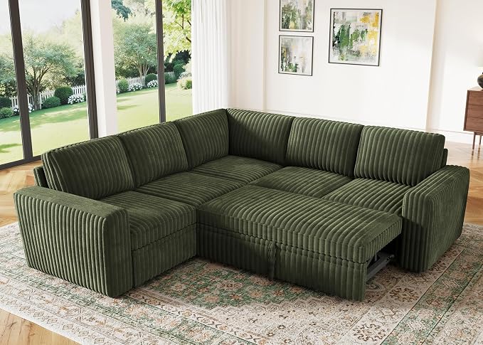HONBAY Modular Sectional Sleeper Sofa by HONBAY