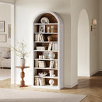 LITTLE TREE 8-Tier Bookcase, 78.7" Tall Bookshelf by LITTLETREE