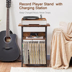 AMHANCIBLE Record Player Stand - Image 2