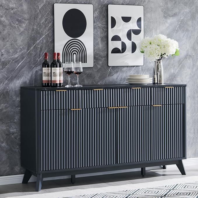 T4TREAM Large Buffet Sideboard Cabinet by T4TREAMFurniture