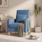 COLAMY Mid-Century Modern Upholstered Accent Chair - Image 12