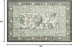 GarveeHome Sage Green 2x3 Door Mat Indoor Rugs - Image 2