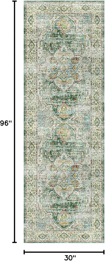 Madane Kitchen Runner 2'6''x8' Soft Rug Runners - Image 2