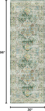 Madane Kitchen Runner 2'6''x8' Soft Rug Runners - Image 2