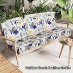 Printed Couch Cushion Covers, Sofa Covers Washable - Image 2