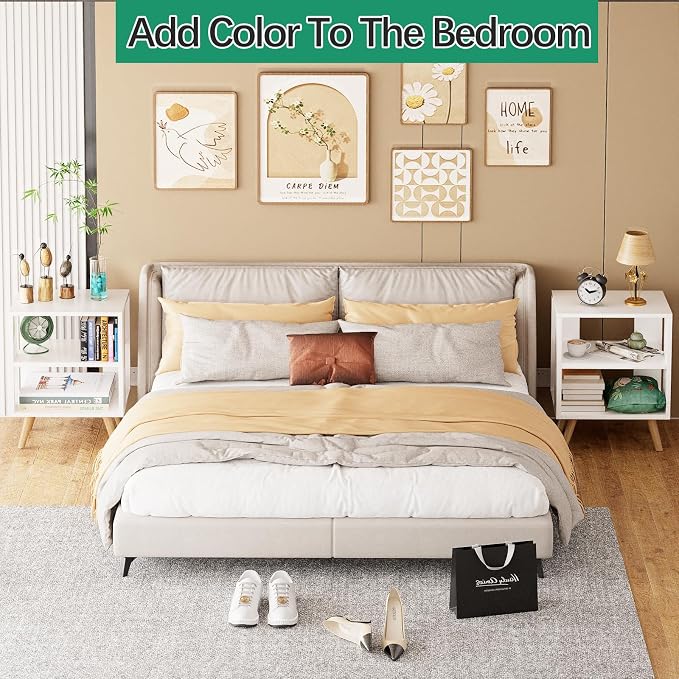 Aenuert Night Stand, Modern End Table - Image 6