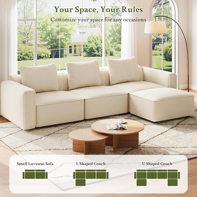 Welzona loveseat Sofa, Small Couches - Image 9