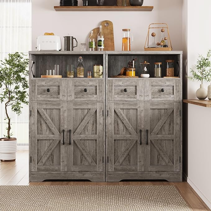 FiveWillowise Small Farmhouse Storage Cabinet - Image 4