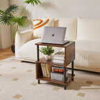Aibiju Side Table for Bedroom, End Table Small, Mid-Century Modern Nightstand - Image 4