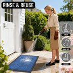 OLANLY Front Door Mat Outside Entrance 47x23, Waterproof Heavy-Duty Doormat | - Image 8