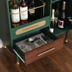 ARTPOWER Modern Coffee Bar Cabinet - Image 9