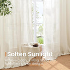 BGment 90 Inches Long Curtains for Living Room - Image 5