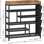EnHomee Shoe Rack for Entryway, 6 Tier Shoe Organizer - Image 3
