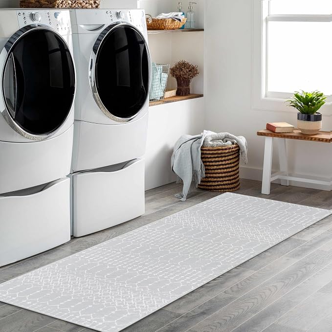 Lahome Moroccan Runners for Hallways 2x6 Washable Non-Slip Carpet Runner Throw - Image 9