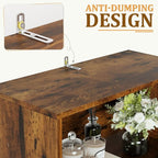 Furniwell Industrial Bookshelf and Bookcases - Image 7