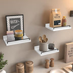 RYOFOBETTO Small Floating Shelf, 6X9 Inches Farmhouse Wall Shelves - Image 2