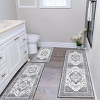 HEBE Boho Kitchen Rugs Set of 3, Non Slip Washable Kitchen Mats - Image 8