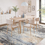 8x10 Area Rug for Living Room, Abstract Washable Large Rugs, Dining Room - Image 3