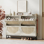 Maupvit Large Rattan Shoe Storage Cabinet by MaupvitFurniture