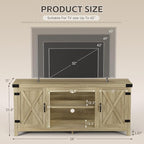 YESHOMY Modern Farmhouse TV Stand - Image 6
