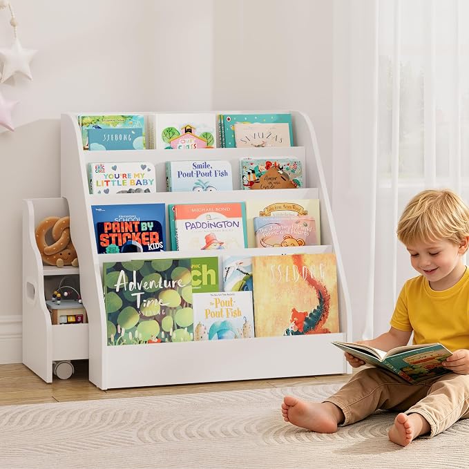 2-in-1 Montessori Kids Bookshelf - Image 8