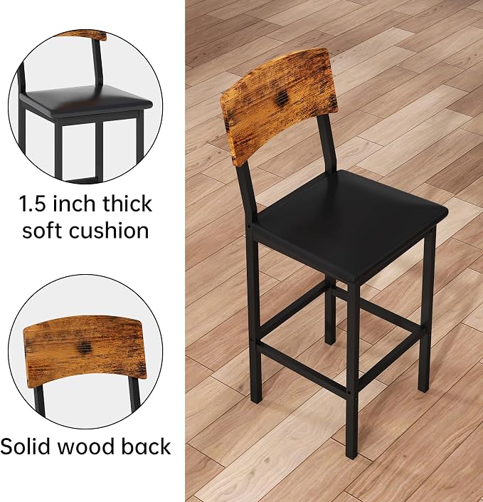 AWQM 5-Piece Dining Table Set, Dining Table Set - Image 4