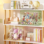 Colorful Figure Display Case for Collectibles 4 Layer Hobby Figurine Display - Image 3