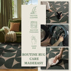 Lahome Semi Circle Easy Jute Kitchen Runner Rug - Image 5